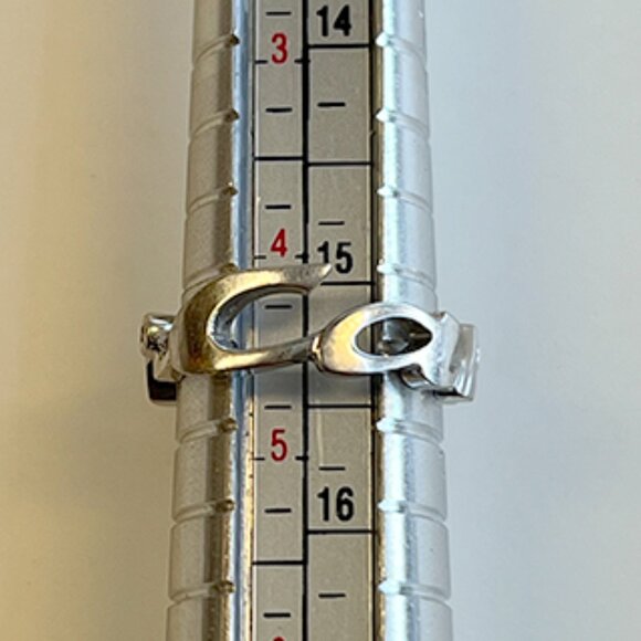 RARE Cartier Signature 18K WG Ring - Picture 7 of 10